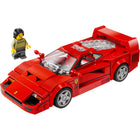 LEGO Speed Champions Ferrari F40 Supercar - 318 Pieces-Includes Ferrari driver minifigure to place behind the wheel for racing action