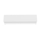 Manhattan Comfort Duncan 70" Modern TV Stand - White-15.7" L x 70" W x 16.7" H