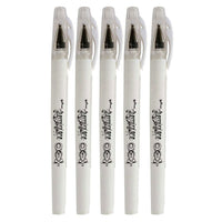 Marvy Uchida Gel Pens - 0.7 mm - White - 5 Pack-Colour: White