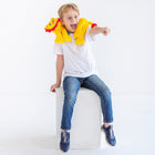 The Calm Caterpillar Rory the Lion Deep Breathing Toy-Rory's voice box is in a zippered pouch behind his head. Easily removable so that he can machine washed, air dried