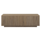 Hudson&Canal Paxton 48"W Rectangular Coffee Table - Antiqued Grey Oak-Table is made of high-quality and durable MDF materials