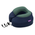 Cabeau - Evolution, Oreiller de voyage Ergonomique, Bleu marine -Housse amovible lavable à la machine