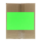 JAM Paper Shipping Labels, Half Sheet, 5.5 x 8.5, Neon Green, 50 Pack-2 labels per sheet