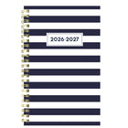 Blueline 13 Months Weekly/Monthly Academic Planner - July to July - 8" H x 5" W - Nautical Design - English-Ruled weekly layout