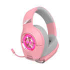 Hecate by Edifier GX Professional USB Gaming Headset with Hi-Res Audio and Retractable Microphone - Pink-GX headset meets your gaming audio needs with its stunning realism and clarity while delivering exceptional sound with crisp highs and thumping bass when listening to music