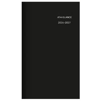 AT-A-GLANCE 2026-2027 Monthly Academic Pocket Planner - 6-1/16" H x 3-5/8" W - Assorted - Bilingual-14 months: July 2026 - August 2027
