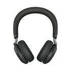 Jabra - Evolve2 75-USB-C MS Casque Stéréo Noir-Matériaux utilisés : Coussin en similicuir double mousse, Bandeau en mousse ultra douce recouvert de similicuir de couleur assortie, Bras coulissant en métal