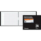 Blueline A769 Columnar Book, 36 Columns, 80 pages, 12" x 15", Black With Spiral Binding-A769-36T, 36 Columns with plenty of space for recording important information and details
