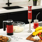 Westinghouse Retro 5 Speed Hand Blender - Red-6
