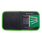 The Pencil Grip - Cahier d'activités réutilisable Daily Doodler - Couverture Vie Marine, 4 Wonder Stix inclus-Facile à nettoyer avec un chiffon humide pour créer encore et encore !