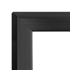 SECO Snap Poster Frame Case - 27 x 40 Inches - Black-Durable black powder coated aluminum frame