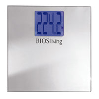 BIOS Living Jumbo Digital Display Scale -Extra large blue backlight LCD display: 4” x 3½” / 10.6 x 9 cm