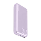 LOGiiX Piston Power 20000 mAh Banque d'alimentation en aluminium - Lavande-Batterie externe de 20 000 mAh compacte et élégante en aluminium avec alimentation USB