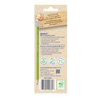 Staedtler WOPEX 100 Percent Recycled Graphite Pencils - Green - 10 Pack-PVC and latex-free eraser tip