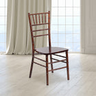 Flash Furniture - Chaise Chiavari série Hercule en bois, fruitier (XSFRUIT)-Les points de tension renforcés offrent une plus grande stabilité