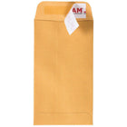 Jam Paper #5.5 Coin Recycled Business Envelopes with Peel and Seal Closure - 3 1/8" H x 5 1/2" W - Brown Kraft Manila - 100 Pack-Envelopes feature a self-adhesive strip for quick and easy closure