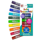Kwik Stix Solid Tempera Paint - Jewel Tones - 2 Packs of 10-QUICK DRYING: Dries in under 90 seconds, providing mess free fun for kids of all ages