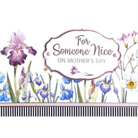 Rosedale Gold Mother's Day Greeting Cards/Envelopes - 5-1/2" x 8" - Someone Nice - 6 Pack-Premium quality greeting cards