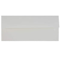 JAM Paper Enveloppes en papier recyclé Strathmore nº 10 (4,13 x 9,5 po), texture lin, blanc lumineux, boîte de 500-Type de produit : enveloppe en papier recyclé Strathmore