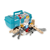 BRIO Builder: Starter Tool Box Set-BRIO Builder Construction Set lets young engineers explore their imagination with open-ended building possibilities. 