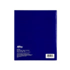 Hilroy Canada Laminated Stitchbook - 10-7/8" H x 8-3/8" W - Assorted Colours-3-hole punch