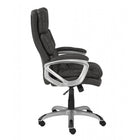 Brassex Hendrick Office Chair - Grey-Curved arm rests and convenient tilt mechanism support proper alignment