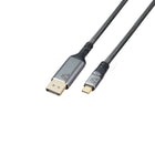 BlueDiamond Pro USB-C to Display Port 1.4 UHD 8K Cable - 10ft - Grey-Future Proof: Ideal for next-generation and upcoming AV devices with USB-C connection supporting 8K