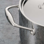 Tramontina - Ensemble de 10 pièces de batterie de cuisine en acier inoxydable à 3 couches avec couvercles – casseroles et poêles-6