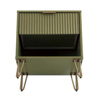 Manhattan Comfort - Table de nuit moderne DUMBO 20,07" à 1 tiroir - Vert olive-10