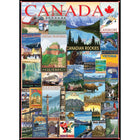 Eurographics Travel Canada Vintage Collage Puzzle - 1000 Pieces-Weight: 1.6 lb