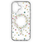 Ideal of Sweden Clear Case Mid MagSafe for iPhone 16 - Petite Floral-Protective design with raised edges to protect the camera and screen