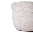 My Home My Living - Panier ovale en feutre résistant, lot de 3 - 25,4 cm (L) x 20,3 cm (l) x 12,1 cm (H) - Crème-Matériau en feutre solide et ferme
