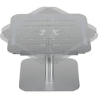 Fellowes Alumia Desk Based Laptop Stand - Silver-Compact design, ideal for small workspaces