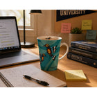 Oscardo Hummingbird by Francis Dick Porcelain Mug - 295ml-Stackable Mug Feature - Optimized for easy storage and space saving organization