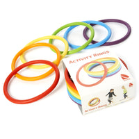 Winther - GONGE Anneaux d'activité - Lot de 6-Peut être utilisé dans d'innombrables activités telles que danser en cercle, jongler sur les bras et les jambes, s'équilibrer sur la tête, et plus encore