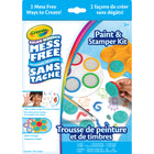 Crayola Color Wonder Mess-Free Paint & Stamper Kit-COLOR WONDER PAINT & STAMPER KIT: Includes 5 Color Wonder Ink Pads, 5 Safari Stamps, 1 Stamp Holder, 1 Paintbrush and 1 Paper Pad