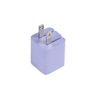 LOGiiX Vibrance Power Cube 20W USB-C Wall Charger - Lavender-Single USB Type-C Power Delivery port offers 20W fast charging