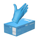 Forcefield Nitriforce Pro Glove - Blue - Large - 100 Pack-Nitrile, 5mil, texture