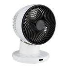 Ecohouzng Powerful Turbo Fan with Remote Control – 7"-Automatically oscillates up and down and side to side for full room air circulation