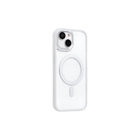 Evry Anti-Shock 10 ft Drop Tested Case with MagSafe for iPhone 15/14/13 - Clear & Silver-Drop tested from 10ft high