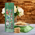 Grandma Wild’s - Grand tube « Chiens en chandail » avec biscuits aux fruits et au citron-Texture au beurre avec des notes citronnées et fruitées