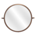 Zuo Rand Mirror - Bronze-Dimensions: 5.3" L x 24.0" W x 20.3" H