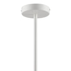 Modway Sunlit Squiggle 4-Arm Pendant Light - Natural/White-Assembly Required