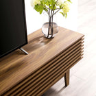 Modway Render 71" TV Stand - Walnut-Durable Particleboard Construction
