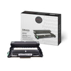 Premium Tone - Cartouche de toner Compatible - Brother DR420 ,DR-420 - Rendement standard - Noir-Couleur : Noir
