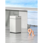 Elpheco Stainless Sensor Garbage Can With Legs - Slim 9L - Cream White-7