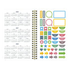 Blueline 13 Months Weekly/Monthly Academic Planner - July to July - 8" H x 5" W - Nautical Design - English-Password section