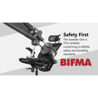 COUGAR Speeder One Mesh Reclining & Tilting Chair - White-Premium Piston Lift Height Adjustment: Easily adjust the chair’s height for a perfect ergonomic fit with the TÜV-certified Class 4 gas lift cylinder, ensuring safe, reliable, and smooth operation