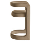 Modway Winslow Performance Velvet Counter Stool - Taupe-Dense Foam Padding