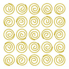 JAM Paper Circular Paper Clips - Round - Yellow - 50 Pack-These colourful paperclips are great for organizing papers at home, school, or the office
